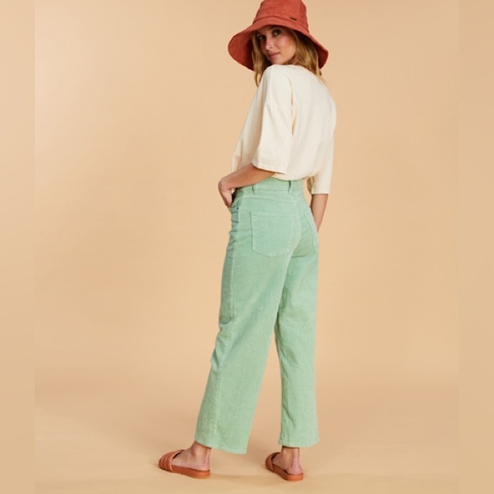Billabong x Salty Blonde High-Waisted Corduroy Pants - Picture 9 of 12